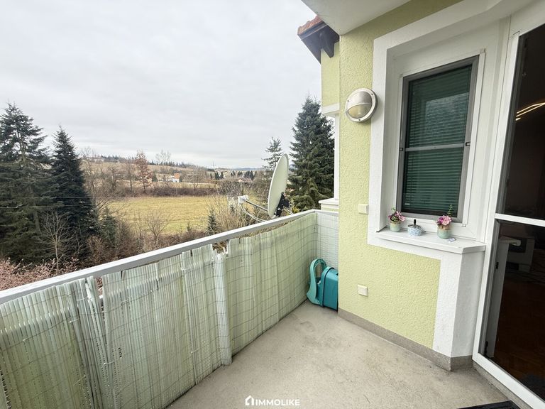 Grünblick Balkon