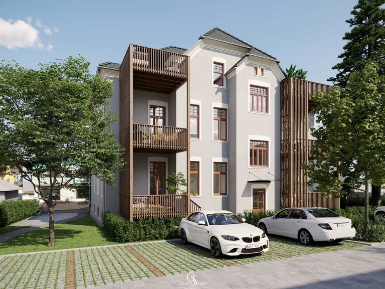 Außenbereich & Parkplätze