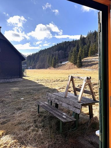 Ausblick von der Wohnküche