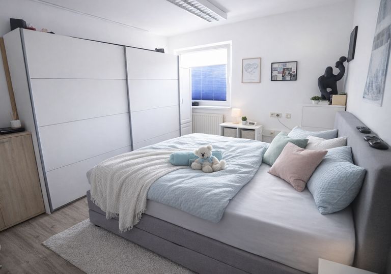 Tarrenz - Wohnhaus - Schlafzimmer.