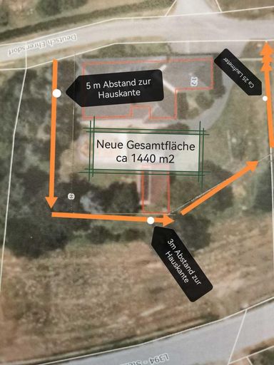 Grundstücksteilung