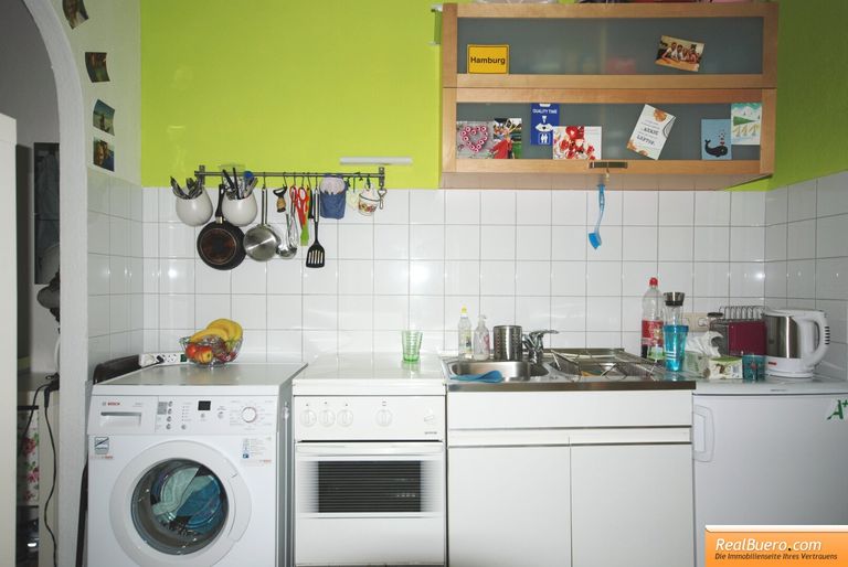 Küche  (Foto vor der letzten Vermietung)