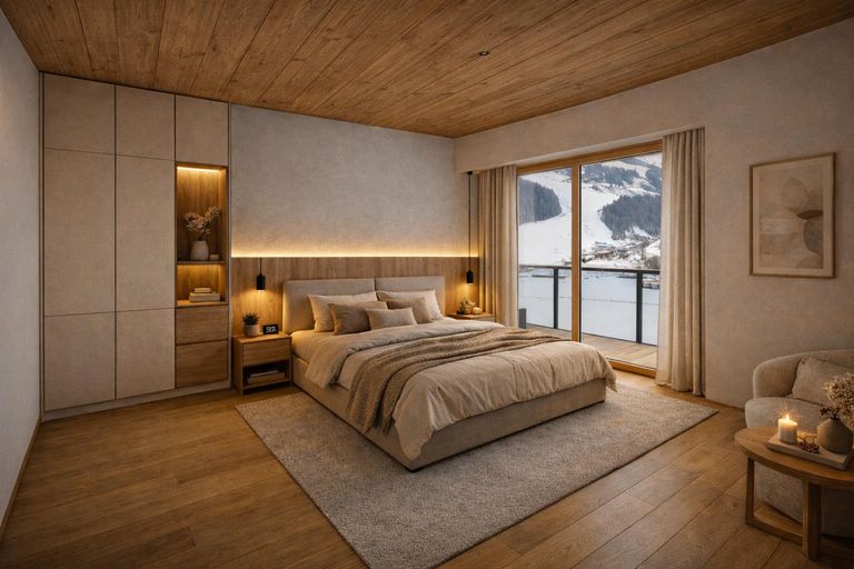 Virtual Staging Schlafzimmer