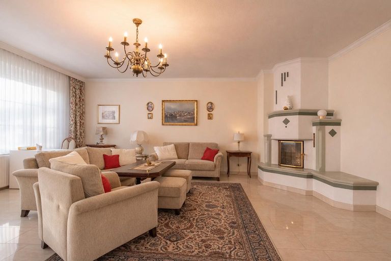 Wohnzimmer, Ansicht 1