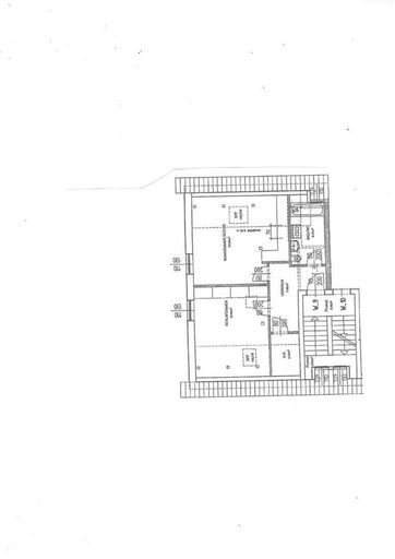 Plan - 2 Zimmer Dachgeschoss Wohnung Miete Parsch Salzburg