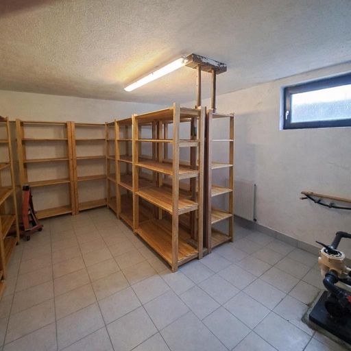 Lagerraum/Raum für die Pooltechnik