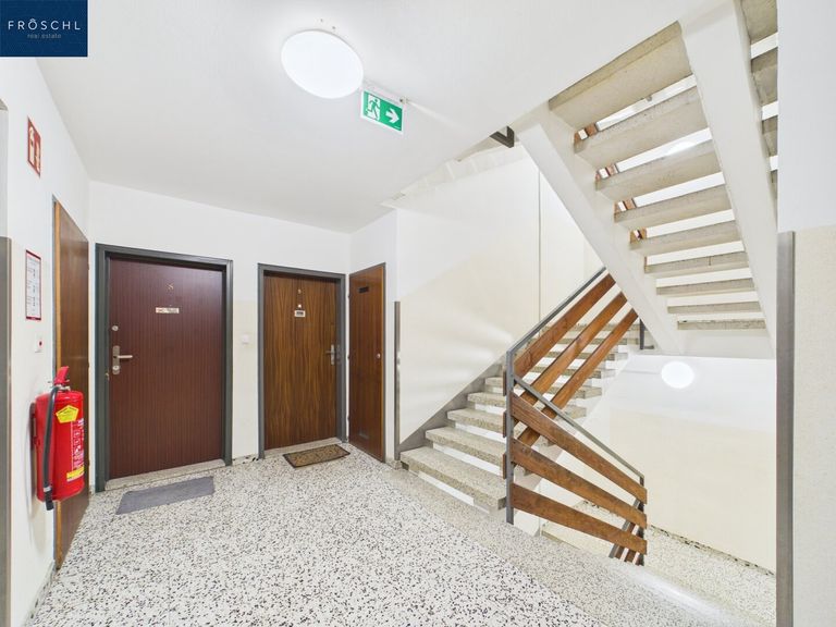 Stiegenhaus der Anlage