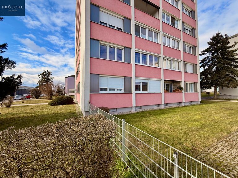 Seitenansicht des Gebäudes