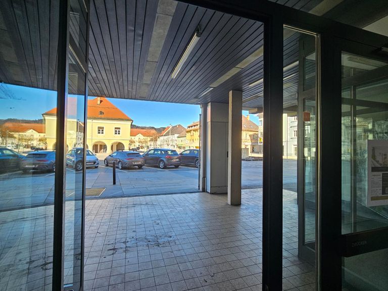 Blick auf den Hauptplatz