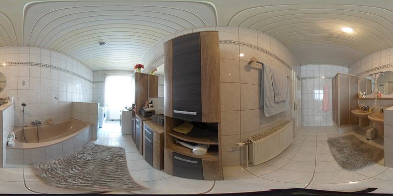 Wohnung 1 - Badezimmer