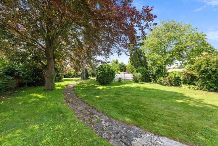 der parkähnliche Garten