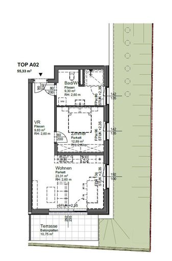 Grundrissplan