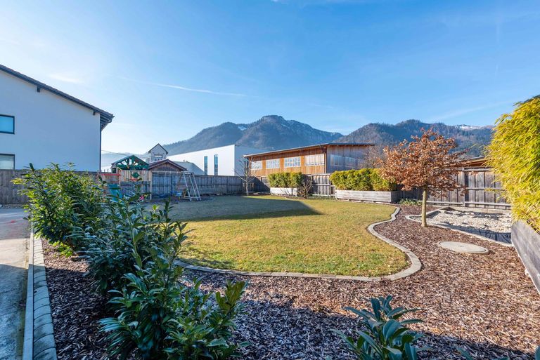 Garten mit hübschen Ausblicken