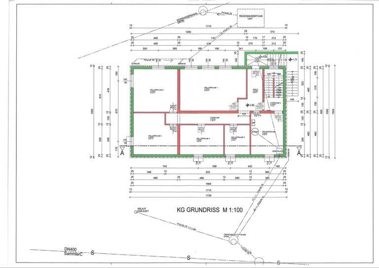 Grundriss Kellergeschoss