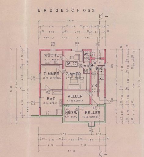 Grundriss Erdgeschoss
