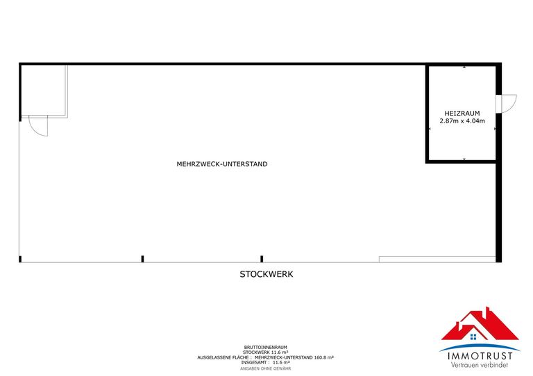 Plan Unterstand & Heizung