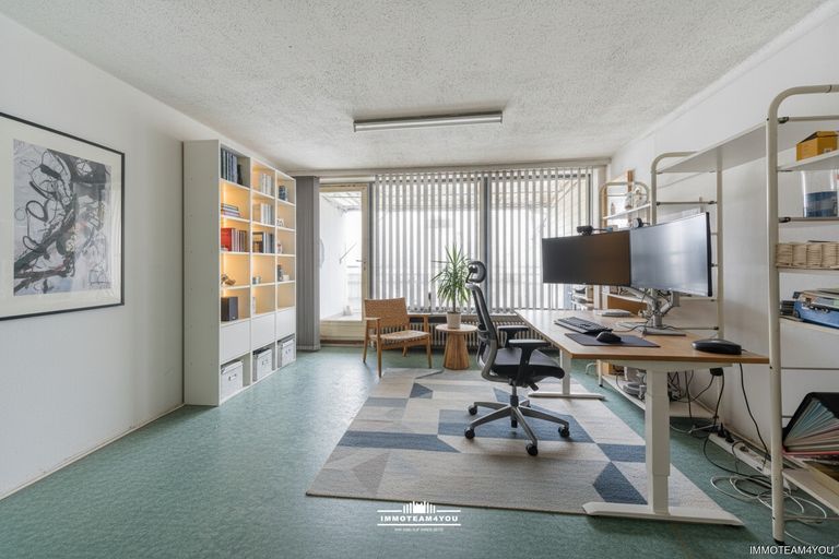 Gestaltungsvorschlag KI Visualisierung Büro