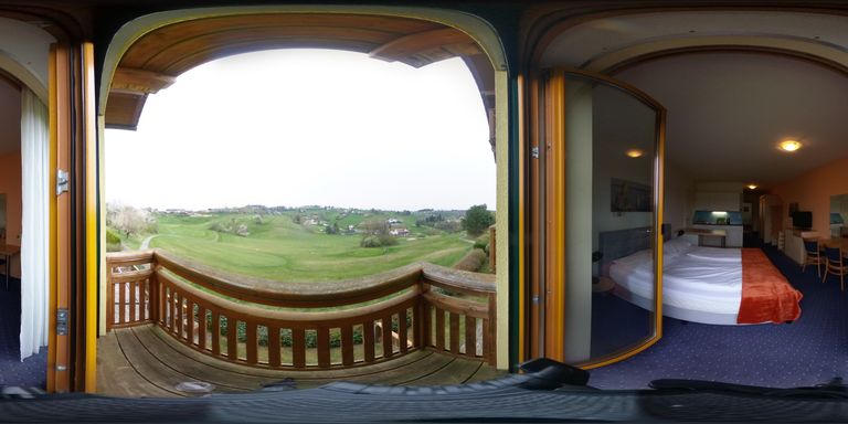 Ausblicke von beiden Zimmern