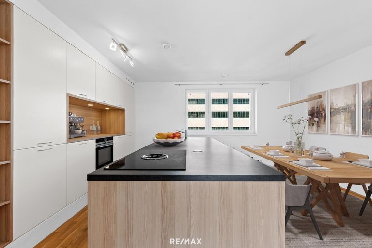 Küche digital möbliert