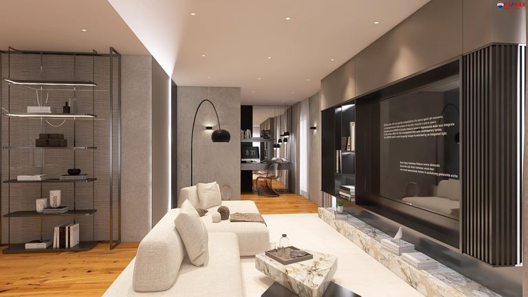 Visualisierung Wohnbereich EG