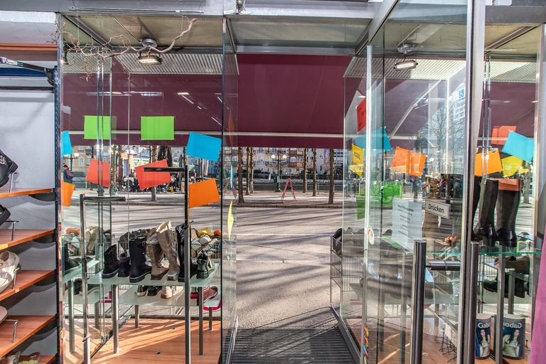 Geschäftslokal Eingangsbereich