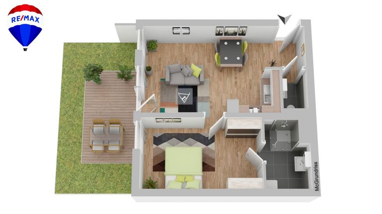 12. Eigentumswohnung 1100 Wien - Grundriss