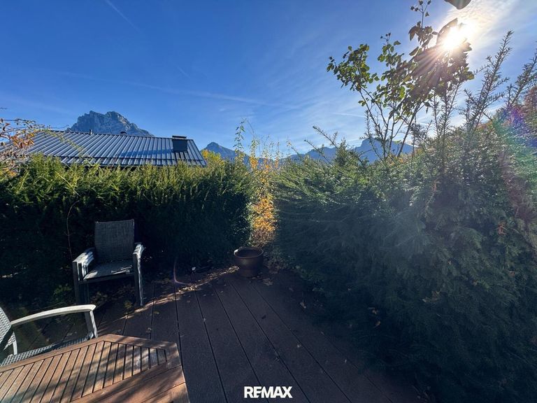 Geschützte Terrasse