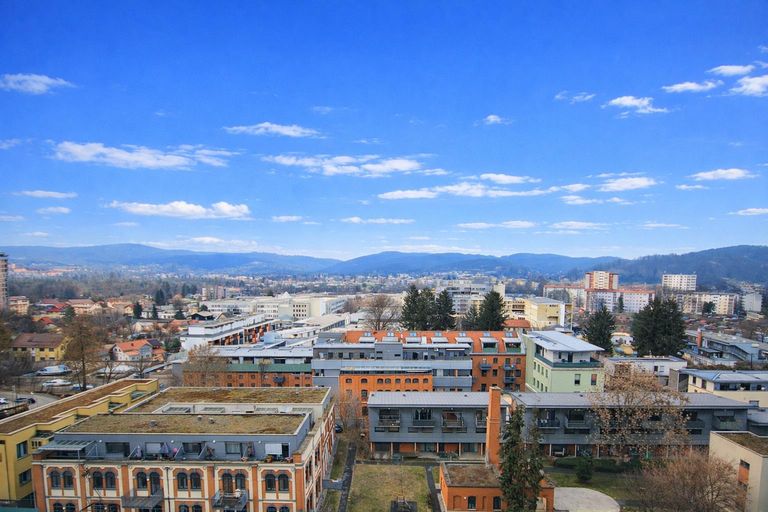 Ausblick vom Schlafzimmer