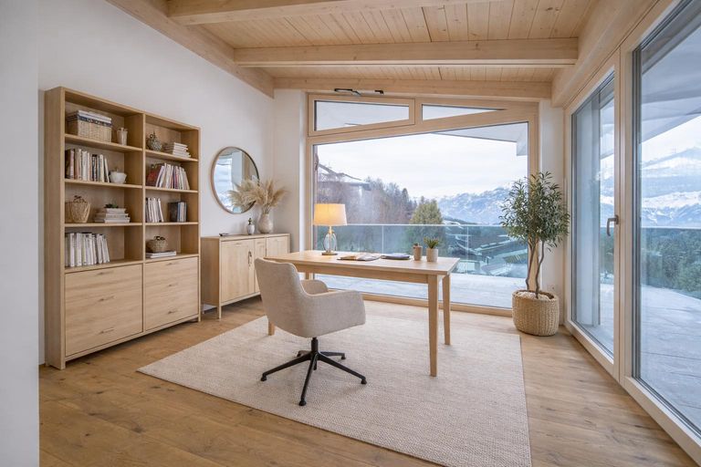 Schlafzimmer/Büro Visualisierung