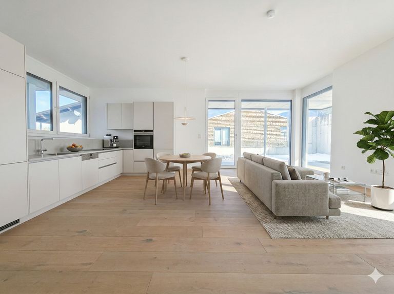 Wohnküche  Visualisierung Variante 2