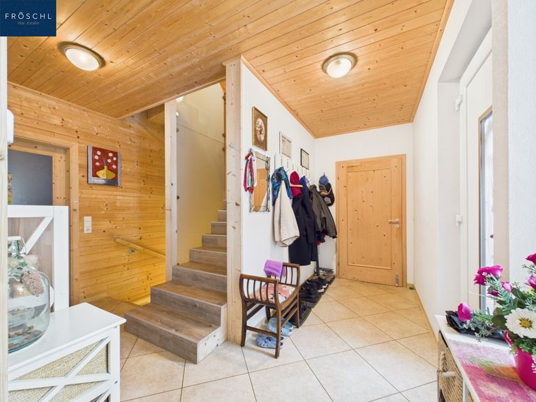 Eingangsbereich im Haupthaus