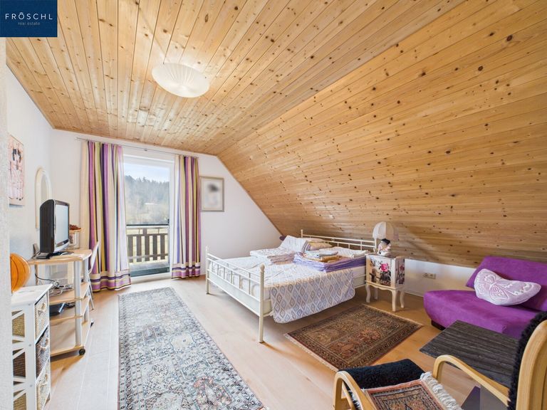 Schlafzimmer 1 im DG