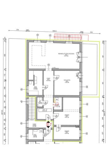 Skizze Wohnung