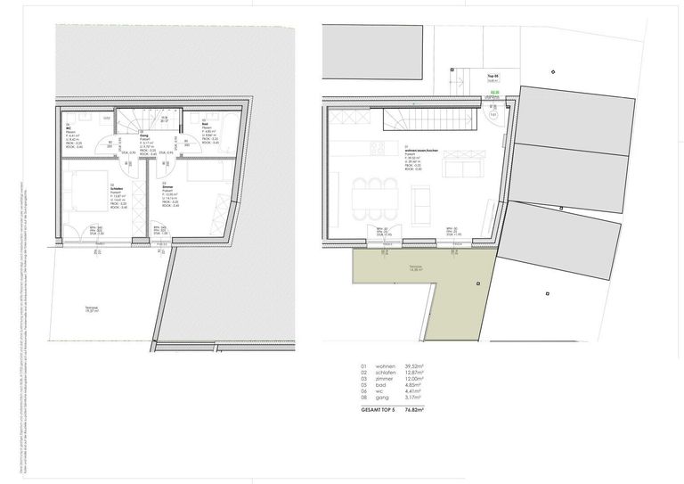 Grundriss TOP5 UG, EG