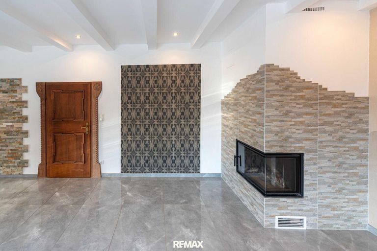 Kaminofen im Wohnbereich