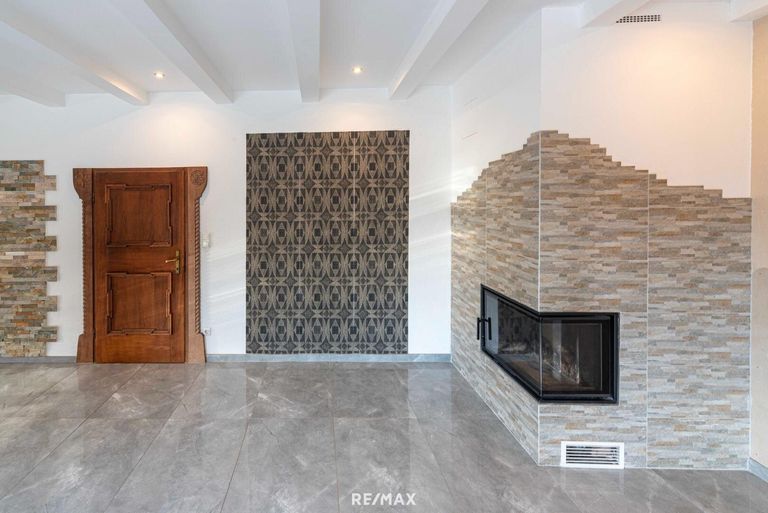 Kaminofen im Wohnbereich