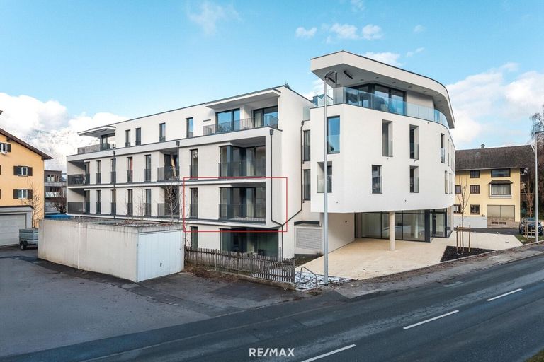 Aussenansicht markiert