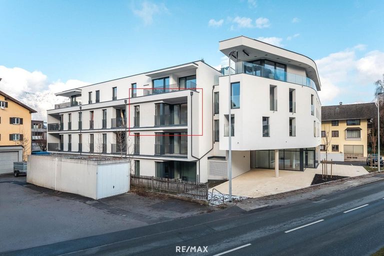 Aussenansicht markiert