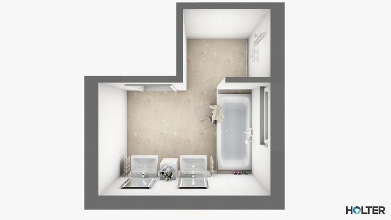 Visualisierung Badezimmer Top 1