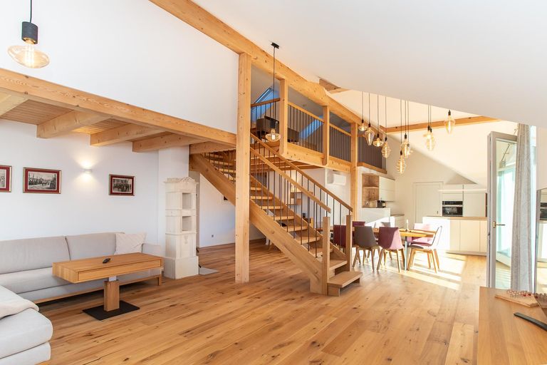 Wohn- und Essbereich mit Küche