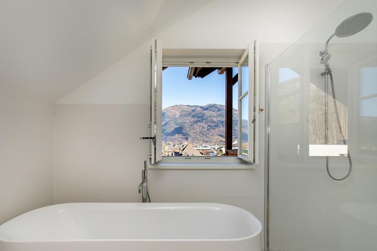 Badewanne mit Ausblick