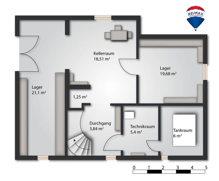 Grundriss Keller 1605 5341