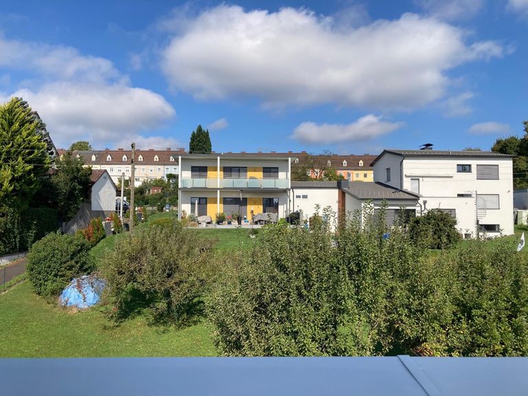 Ausblick Bad und Schlafzimmer