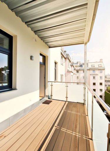 10 m² große Terrasse