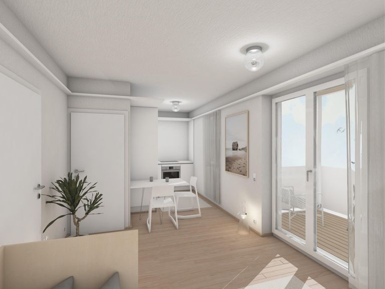 Wohnzimmer - Balkon
