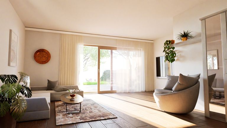 Wohnzimmer - Symbolfoto