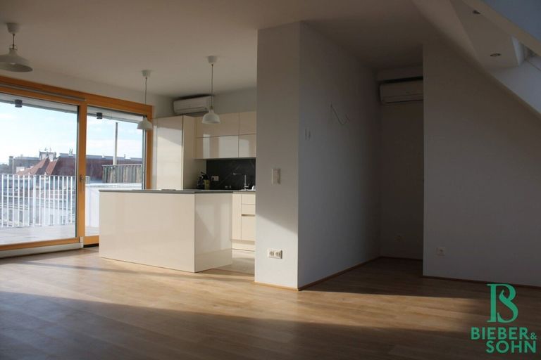 Wohnzimmer / Ess-/Küchenbereich