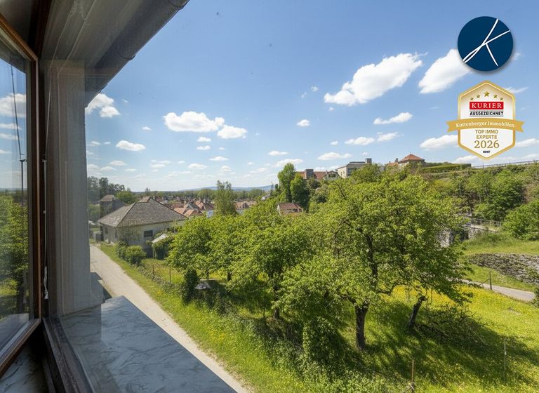 Ausblick Wohnzimmer