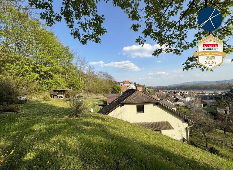 Ausblick vom Garten