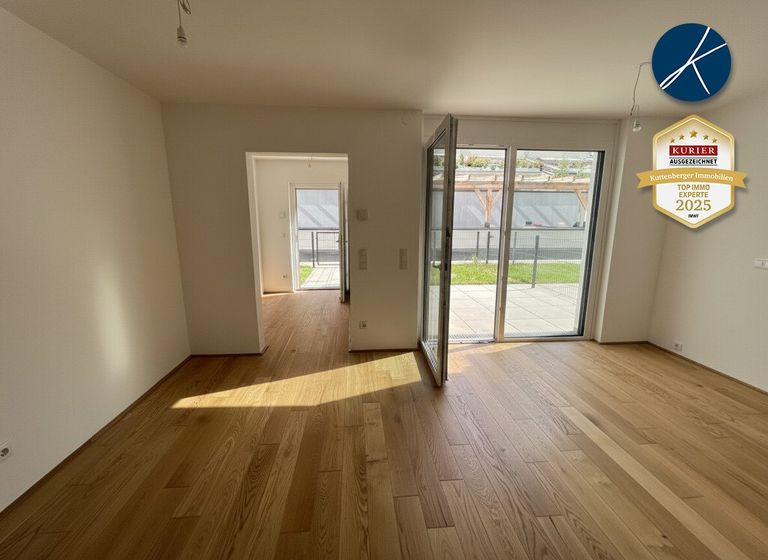 Blick aus der Wohnküche